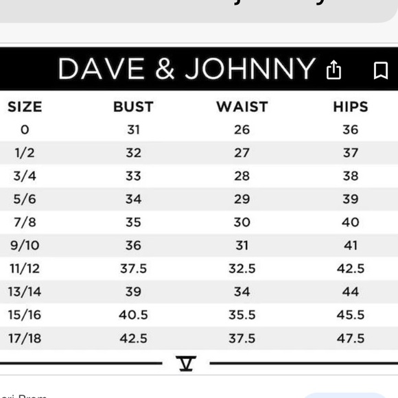 Dave & Johnny Formal. Size 3/4. NWT - Picture 7 of 11